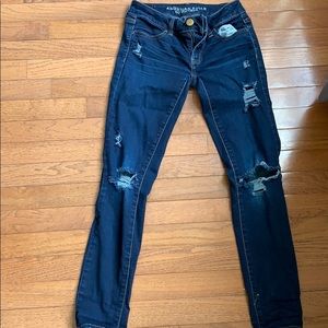 American Eagle ripped jeans